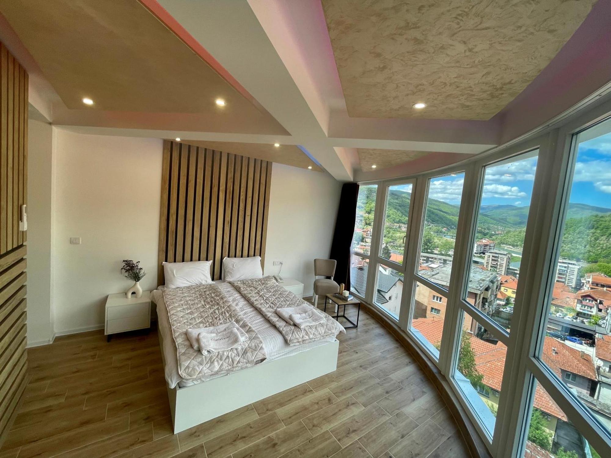 Apartmani Vidikovac Prijepolje ภายนอก รูปภาพ